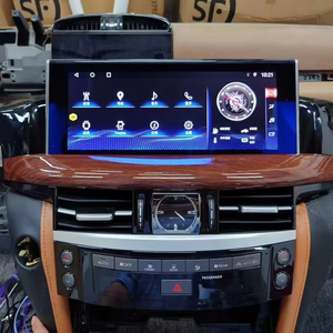 Radio de coche de 12,3 "<span class=keywords><strong>Android</strong></span> 14 para LEXUS LX570 2008-2015 actualización a pantalla de navegación QLED IPS 2022 manteniendo el sonido de Mark Levinson - Product Image 4