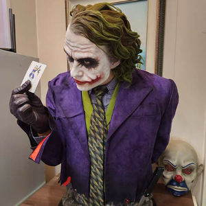 Usine de haute qualité Joker Heath Ledger Marvel Suicide <span class=keywords><strong>Squad</strong></span> Figure modèle maison ornement - Product Image 2