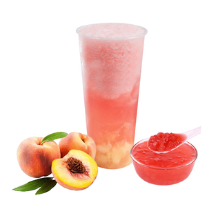 Jus de pêche concentré issu de 3 kg de confiture de pêches fraîches pour la production de thé et de sirop, destiné à l'exportation – Production de sirop de thé à la pêche - Product Image 3