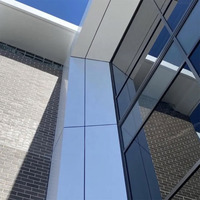Revêtement Alucobond Panneau de façade perforé d'épaisseur de tôle ACP pour la construction de murs rideaux Panneau composite en aluminium