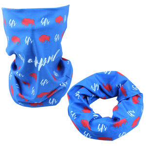 قناع مايكروفيبر مخصص مطبوع عليه تموين ماكس للوجه أنبوب محصول علوي غير ملحوم باندا رقبة أسود - Product Image 2