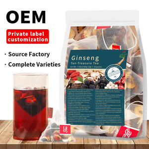 Organic <strong>Ginseng</strong> Ten Treasures Kidney Tea Chinese Natural Herbal Cleanse Detox Tea for Women &amp; Men 6 Precious Ingredients - Product Image 2