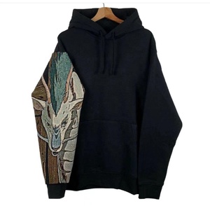 Nuovi Arrivi 2023 Felpe con Cappuccio e Maniche in Tessuto Arazzo <span class=keywords><strong>Anime</strong></span> da Uomo Felpe con Cappuccio a Cartoni Animati Personalizzate in Tessuto Arazzo - Product Image 5