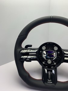 Volant de direction Dragonfly pour Mercedes Benz Classe C E S GLC W205 W206 W213 W222 W223 Style AMG Noir Piano Performance - Product Image 3