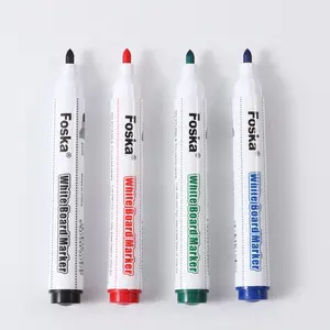 Foska - أقلام تسريح جافة سريعة التجفيف, حبر كبير الحجم سميك بيع بالجملة قابلة للمسح، أقلام تسريح باللوح الأبيض مع قلم رصاص