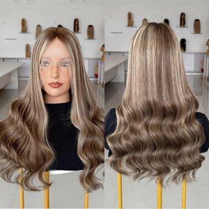 Premium 100% Virgin Human Hair <b>Wigs</b> Pre Plucked Raw Virgin Human Hair Hd Transparent Lace Front <b>Wigs</b> #RH3-12 - Product Image 5