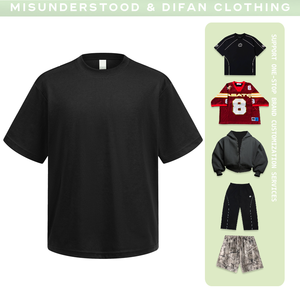 T-shirt DiFan personnalisé à séchage rapide, coupe ample, manches courtes, en nid d'abeille, 300 g/m², t-shirt de sublimation, streetwear, t-shirt de sublimation - Product Image 2