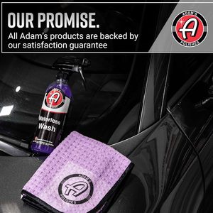 น้ำยาล้างรถแบบไม่ใช้น้ำ Adam's Polishes (16 ออนซ์) - สเปรย์ทำความสะอาดรถยนต์สำหรับการดูแลรักษารถยนต์ - Product Image 6