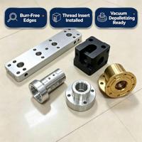 Viga Mediana de Aluminio 7075 y Acero Inoxidable, Mecanizada con Precisión CNC, Personalizada, con Electroerosión por Hilo, para Sistemas de Robótica y Automatización
