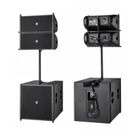 Sistema de matriz de línea de 10 pulgadas, nuevo diseño, altavoces Subwoofer profesionales de 18 pulgadas, caja de altavoces