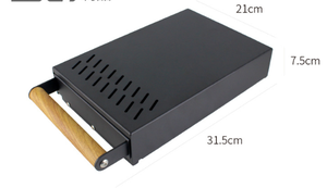 Boîte à café professionnelle en acier inoxydable – Le meilleur bac à café pour barista à domicile – Bac de vidange pour café - Product Image 3