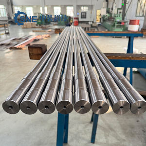 Custom 40Crnimoa Extruder Spline Schroefas Voor Plastic Extruder Machine Pelletiseren Dubbele Schroef Spline As Extruder Onderdelen - Product Image 1