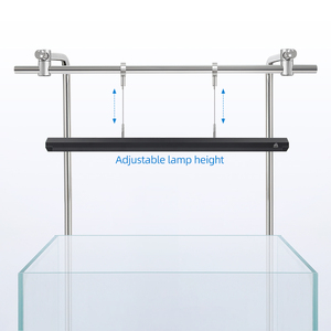 Support de lampe d'aquarium professionnel en acier inoxydable WEEKAQUA <span class=keywords><strong>DJ</strong></span>-H-H120, support d'éclairage pour aquarium de 4 pieds, support d'éclairage pour aquarium de poissons - Product Image 3