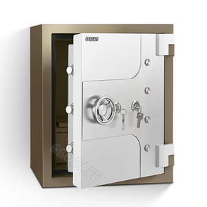 CEQSAFE Large Steel Office Home Secure Work Safe <b>Box</b> Fireproof with Electronic Digital <b>Lock</b> Fire Safe <b>Box</b> - Product Image 2