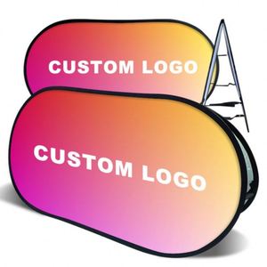 High Quality Portable Double Sided Printed Popup A-<b>Frame</b> Display Custom Horizontal Pop-up Banner for Outdoor Use - Product Image 4