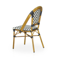Meubles de patio combinaison extérieure chaise en rotin de jardin ensemble de table de dîner simple de patio