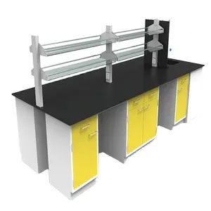 Hot Bán Thương Mại Hóa Chất Workbench Phòng Thí Nghiệm Nha Khoa Băng Ghế Dự Bị Bảng, Vật Lý Phòng Thí Nghiệm Đồ Nội Thất/