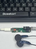 Amplificateur DAC USB portable ES9038Q2M avec double op-amp RT6863 32 bits 768 kHz PCM DSD512, amplificateur casque haute résolution
