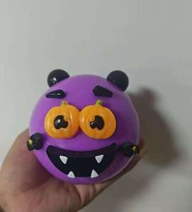 Halloween Monster Dog Face-Changing <b>Squeeze</b> <b>Ball</b> TPR Soft Rubber Fidget Toy Monster Stress Relief & Vent Toy - Product Image 5