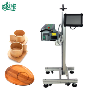 Dây chuyền sản xuất-cài đặt CO2 Laser đánh dấu cho thùng carton/gỗ/nhựa trong suốt engraves ngày biểu tượng mô hình hiệu quả - Product Image 2