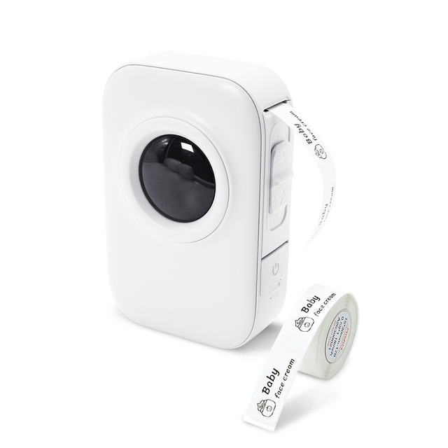 Mini Portable Wireless Thermal Printer Label Maker Machine USB Interface Wireless Pocket Printer