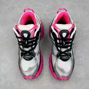 Chaussures décontractées de luxe pour hommes, style chunky, élégantes, de créateur, originales, en cuir verni et maille - Product Image 5