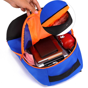 Ultra Léger Unisexe Polyester Style Décontracté Extérieur Sport Sac À Dos Nouvelle Arrivée Collège École Sac À Dos Ouvert Chaussures Séparées - Product Image 4