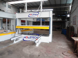 Holztech pannello di legno macchina industriale 50 Ton idraulico pressa a freddo per venatura di legno - Product Image 4
