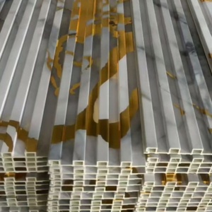 Hiện đại không thấm nước gỗ-nhựa WPC Composite rãnh wallboard cho trang trí Nội Thất Tường rỗng cho ứng dụng phòng ngủ - Product Image 4