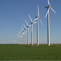 Ensemble complet avec éolienne de 45 kW pour petite ferme éolienne et projet de démonstration d'énergie renouvelable