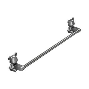 Barre porte-serviettes Family Prosperity, 60 cm, barre simple, résistante à la rouille, support mural pour salle de bain, aucun perçage requis - Product Image 1