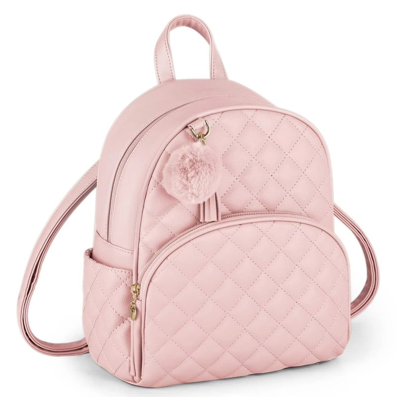 Large Lightweight Nylon Puffer Backpack for