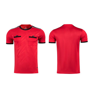 Maglia da allenamento da calcio a maniche corte traspirante da uomo per la comoda assorbente del sudore per gli arbitri di calcio - Product Image 4