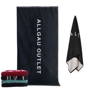 100% Cotton <b>Beach</b> <b>Towels</b> Velour Custom Design Reactive Printed <b>Large</b> Over Sized Jacquard logo <b>Beach</b> <b>Towel</b> - Product Image 1