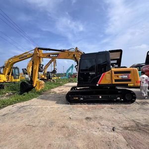 <span class=keywords><strong>Excavator</strong></span> SANY SY135C Bekas 13 Ton 95% Baru Original dengan EPA CE Sany 135 Teknik Perkotaan <span class=keywords><strong>Excavator</strong></span> Sany Mesin Pertambangan - Product Image 1