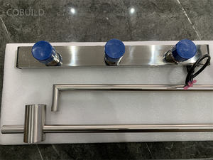 SUS304 Chauffe-serviettes électrique avec minuterie intégrée Séchoirs à serviettes muraux Porte-serviettes chauffant <span class=keywords><strong>pour</strong></span> <span class=keywords><strong>salle</strong></span> <span class=keywords><strong>de</strong></span> <span class=keywords><strong>bain</strong></span> - Product Image 4