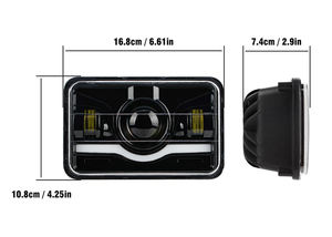 Lentille de phare LED 5 pouces 30W, phare de voiture, <span class=keywords><strong>feux</strong></span> de jour, conduite 4x4, tout-terrain, barre d'éclairage de travail pour Jeep, tracteur de <span class=keywords><strong>Golf</strong></span>, ATV 12V 12V - Product Image 3