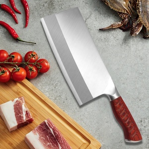 Mango de madera rojo duradero, hoja de acero inoxidable, <span class=keywords><strong>cuchillo</strong></span> de carnicero chino <span class=keywords><strong>para</strong></span> cortar huesos de <span class=keywords><strong>pollo</strong></span> - Product Image 5