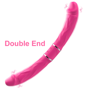 Consoladores para Mujer, Máquina Sexual Eléctrica de Doble Extremo, Vibradores Automáticos con Dildo de Pene Largo Artificial para Lesbianas - Product Image 1