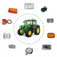 Pour lampe John Deere RE173600 AL152328 RE226494 RE39582 LVA13747 LVA19440 AL152329 SJ296825 AM879645 AL112012 AM120441