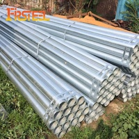 S235JR Sıcak Daldırma Galvanizli Yuvarlak Çelik Boru Dış Çap 26.9 48.3 88.9mm Güvenlik Bariyeri Koruma Çiti Toptan Satış