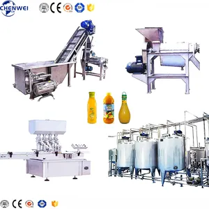 Hot Sale Fully Automatic Juice Production Line Fresh Juice Production Line Coconut Juice Production Line