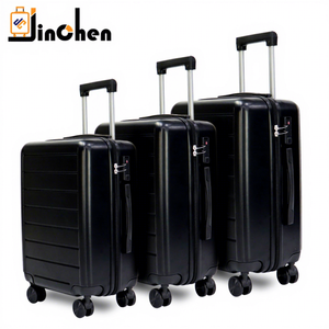 Vente en gros directe usine Nouveaux ensembles de bagages rigides Valise de <span class=keywords><strong>voyage</strong></span> 3 pièces Valise à roulettes de <span class=keywords><strong>voyage</strong></span> en ABS - Product Image 1
