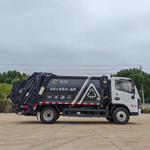 Nuevo Camión de Basura Dongfeng Duolika D6, Diésel, 4x2, <span class=keywords><strong>Manual</strong></span>, Carga Trasera con <span class=keywords><strong>Compactador</strong></span> para Recolección y Reciclaje de Residuos - Product Image 5