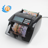 Compteur de billets avec écran LCD UV/MG, machine de comptage multi-devises, détecteur de faux billets, compteur d'argent USD/EUR/TRY 2020
