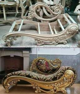 Sofá de Salón de Lujo con Estructura de Madera Sólida y Asientos Tapizados para Espacios Interiores de Gran Tamaño - Product Image 3