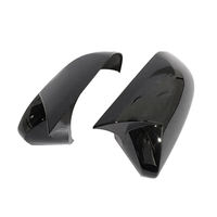 Cubierta de espejo lateral negra con indicador para Toyota Corolla 4runner Axio Dyna Crom Mark x 2009 RAV4 veloz vitz fortuner