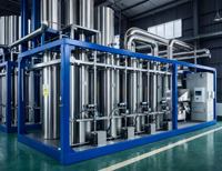 Planta de Gas N2O de Alto Rendimiento y Bajo Consumo Energético, Proveedor de Máquinas Automáticas de Fabricación de Óxido Nitroso con PLC