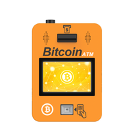 LOGO Bureau personnalisé debout 10.1 écran tactile libre-service QR Bit kiosque de paiement en espèces machine de change