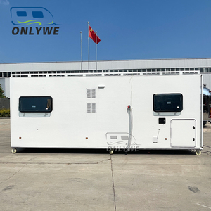 ONLYWE Camper Scarrabile da Spedizione in Alluminio 5500*2100*2100mm <span class=keywords><strong>4x4</strong></span> Fuoristrada per Camion con Bagno in Vendita - Product Image 4